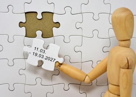 Termin Fastenreise vormerken